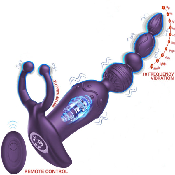 Bead Plug Prostate Massage Remote Control