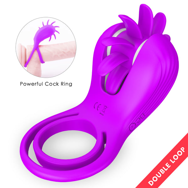 Hikemi - Tongue Toy Couple Props Locking Ring