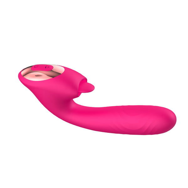 Sagara - Rose Tongue Licking Retractable Female Fun Toy